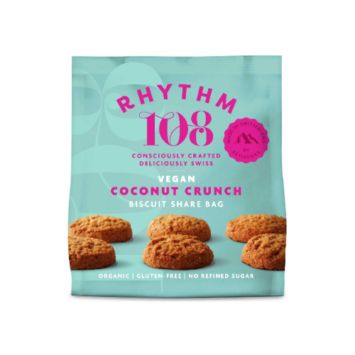 Organic Coconut Crunch Biscuit Share Bag