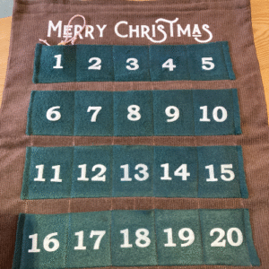 Reusable Advent Calendar