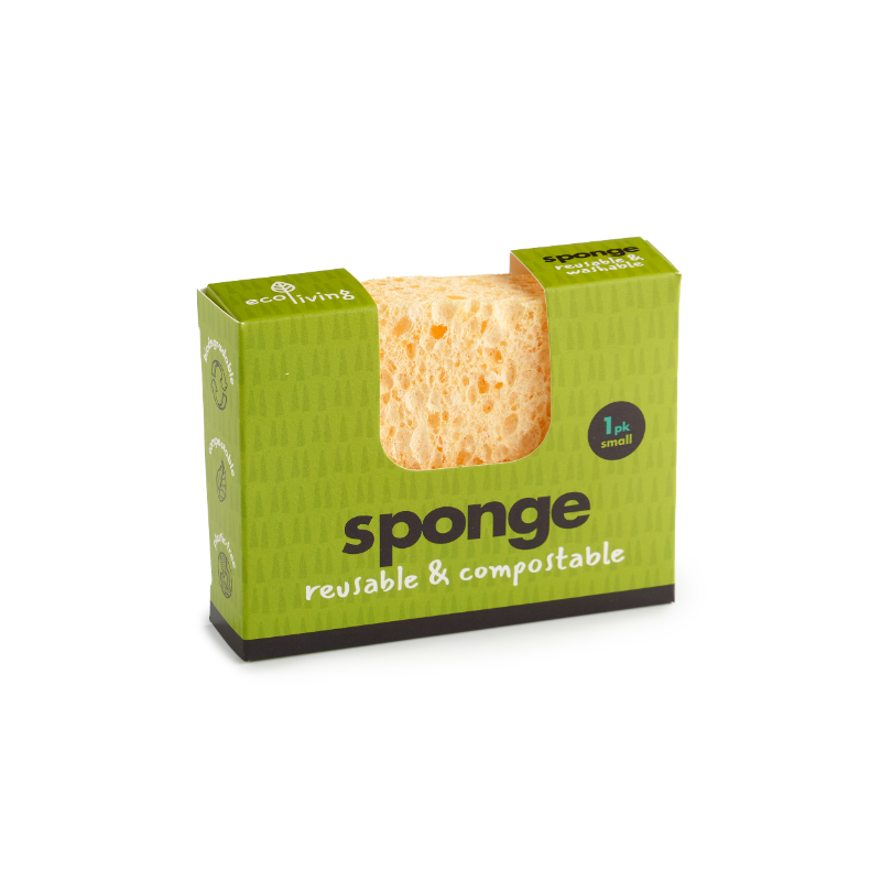 Compostable UK Sponge - Single Wavy