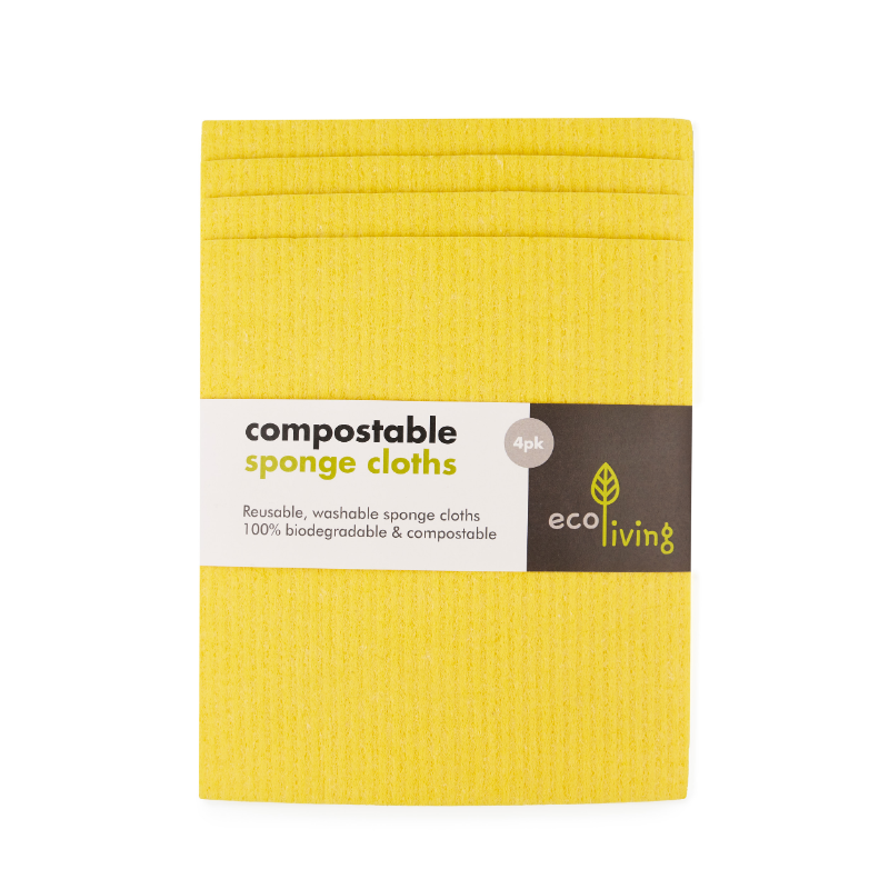 Compostable UK Cleaning Cloths (4 pack)