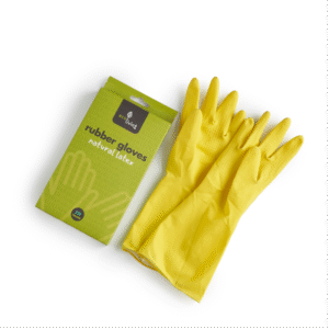 Natural Latex Rubber Gloves - Medium