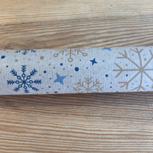 5M Wrapping paper - Christmas Snowflakes