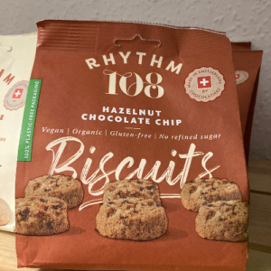 Organic Hazelnut Chocolate Chip Biscuit Sharing Bag