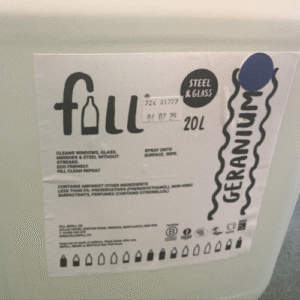 FILL - Glass and steel cleaner