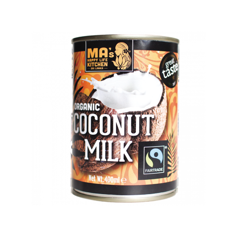 Ma's kitchen Organic Coconut Milk 400g