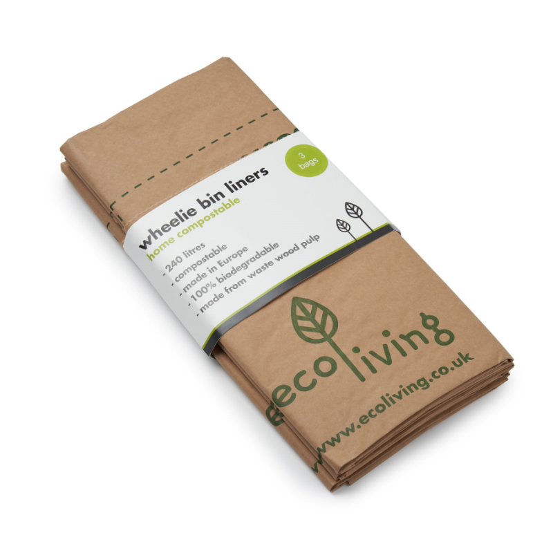 Compostable Wheelie Bin Liners x 3