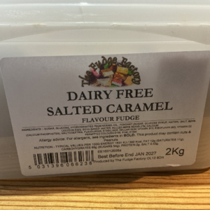 Salted Caramel Fudge - dairy free