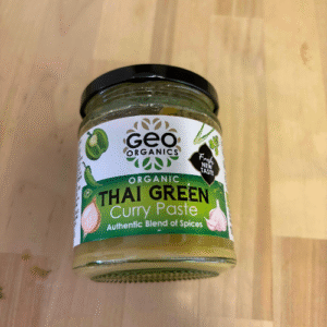 Green Thai curry paste - organic