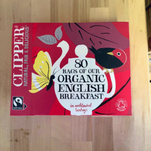 English breakfast organic tea bags