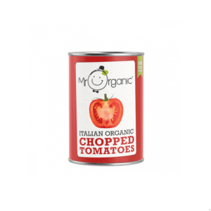 Mr Organic Chopped Tomatoes 400g