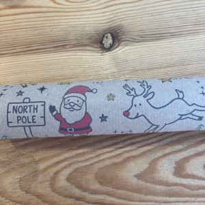 5M Wrapping paper - Christmas Rudolph & Santa