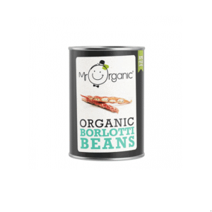 Mr Organic Borlotti Beans 400g