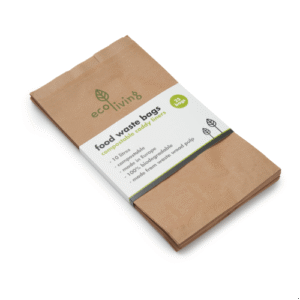 Compostable Food Waste Paper Bags - 25