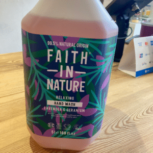 Faith in Nature hand soap - lavender & geranium