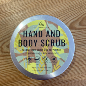 Cosy cottage oatmeal hand/body scrub
