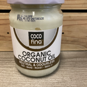 Organic coconut oil 500ml - CocoFina